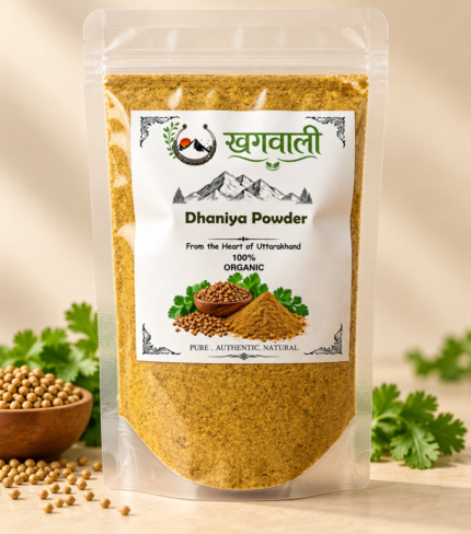 Pahadi Dhaniya Powder | Handcrafted Organic Coriander Powder from Uttarakhand